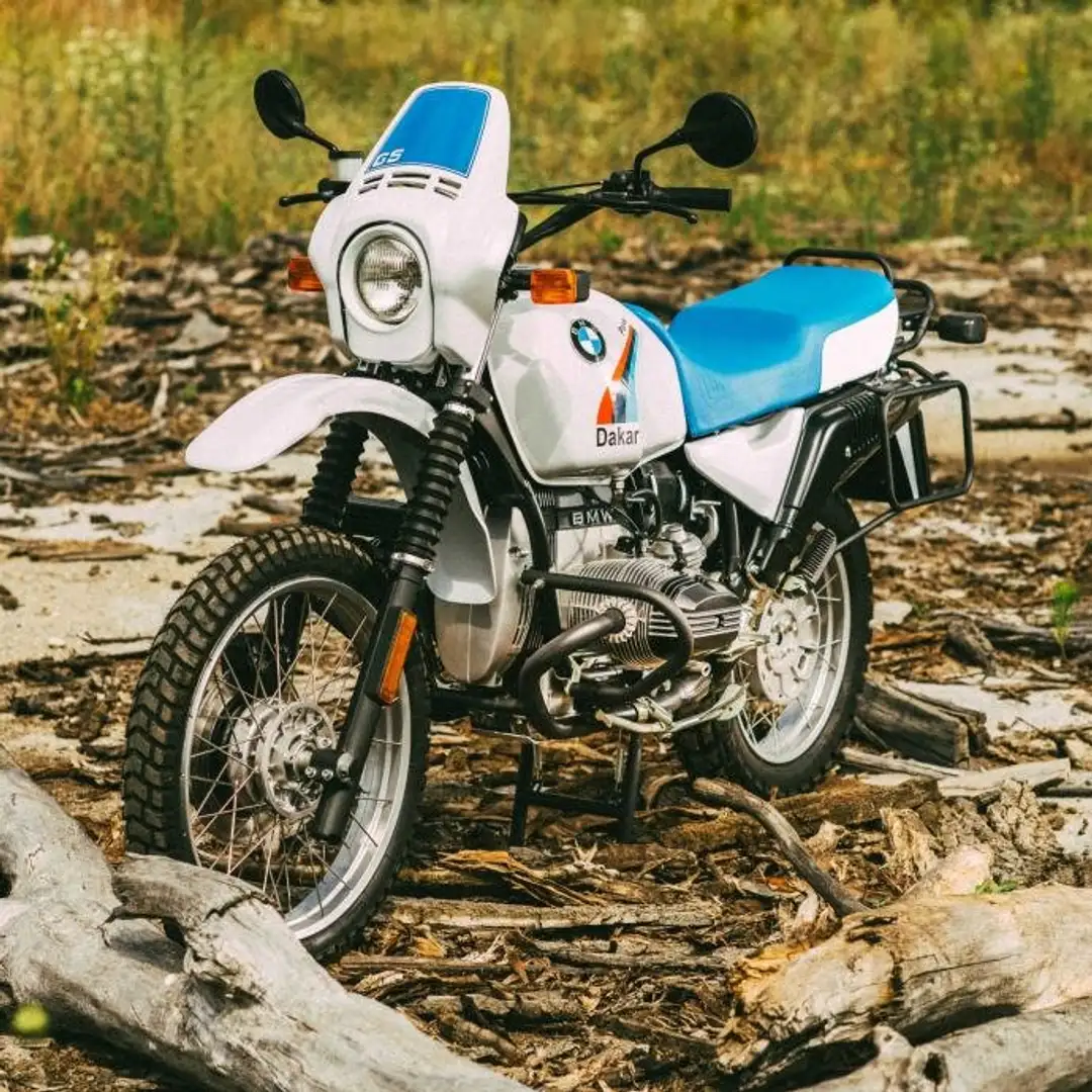 BMW R 100 GS Classic Blanco - 1