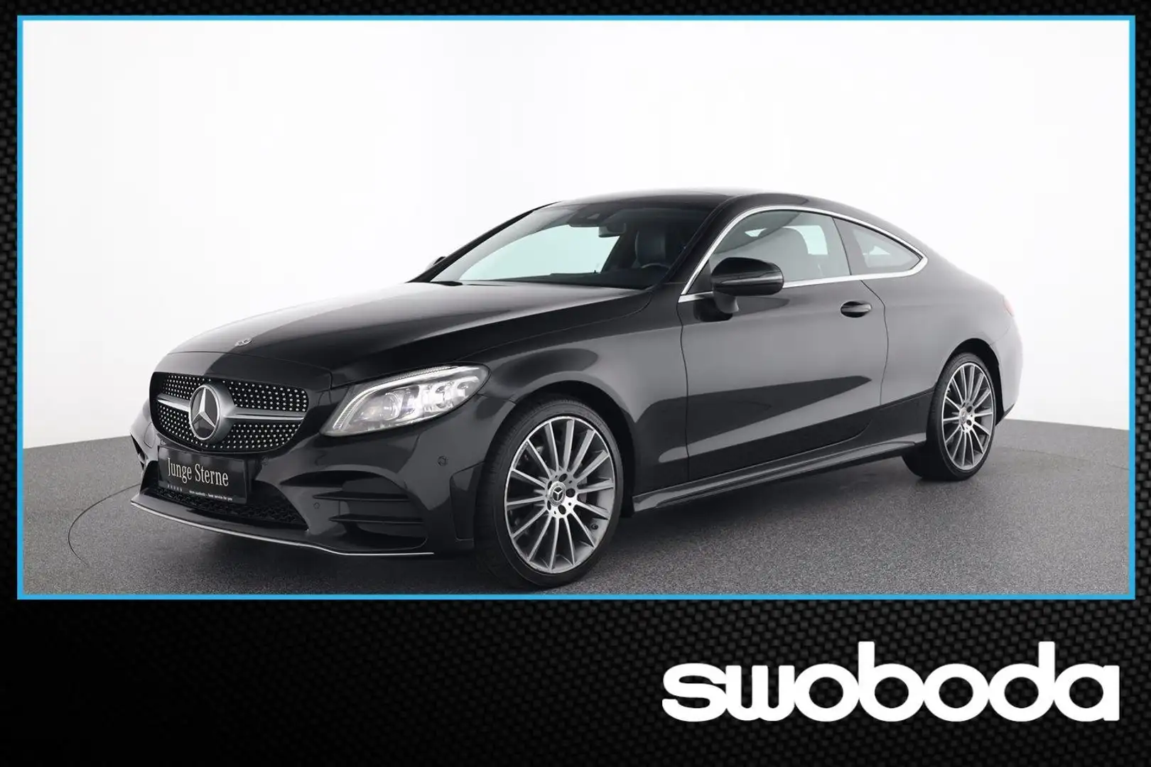 Mercedes-Benz C 220 D 4MATIC Coupé AMG Line LED NAVI Soundsystem Noir - 1