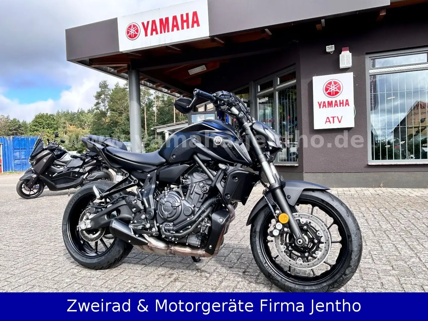 Yamaha MT-07 Black Edition A2 Schwarz - 1