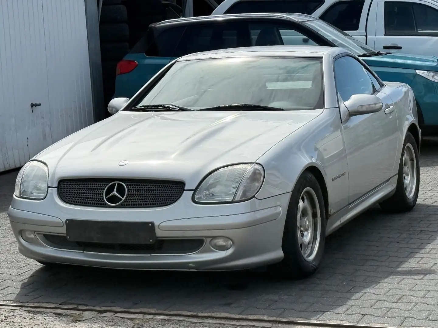 Mercedes-Benz SLK 200 Kompressor 1.Hand Klima Argent - 1