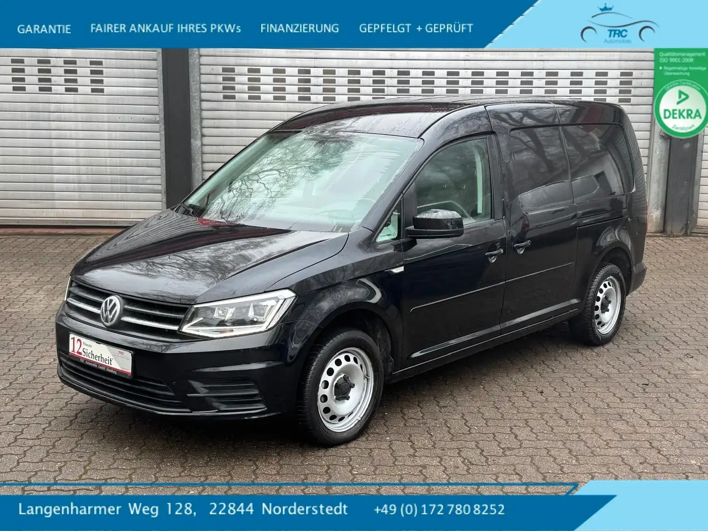 Volkswagen Caddy Nfz Maxi Kasten BMT Noir - 1
