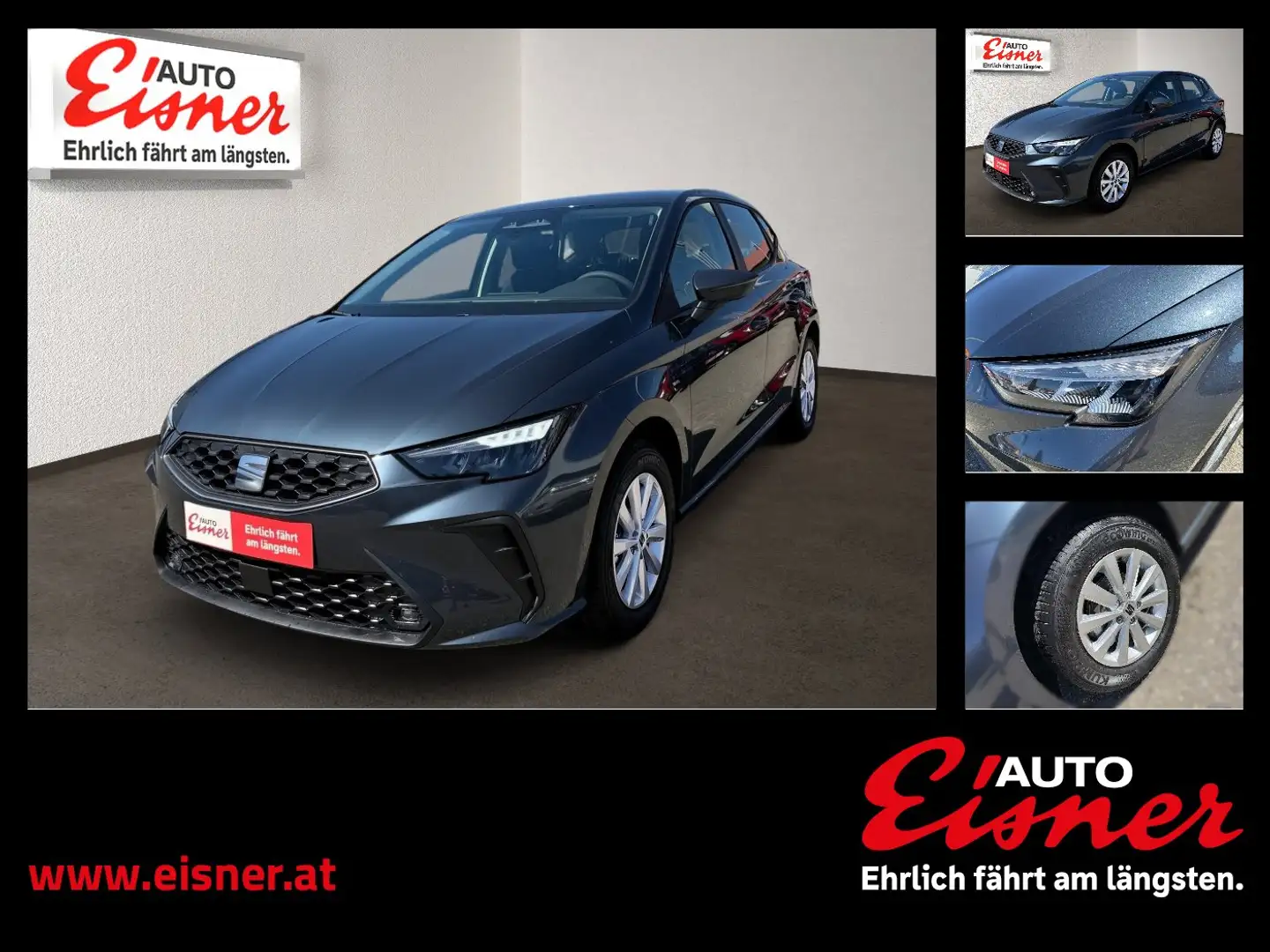 SEAT Ibiza Reference 1.0 TSI 95PS Facelift LED PDC Grau - 1