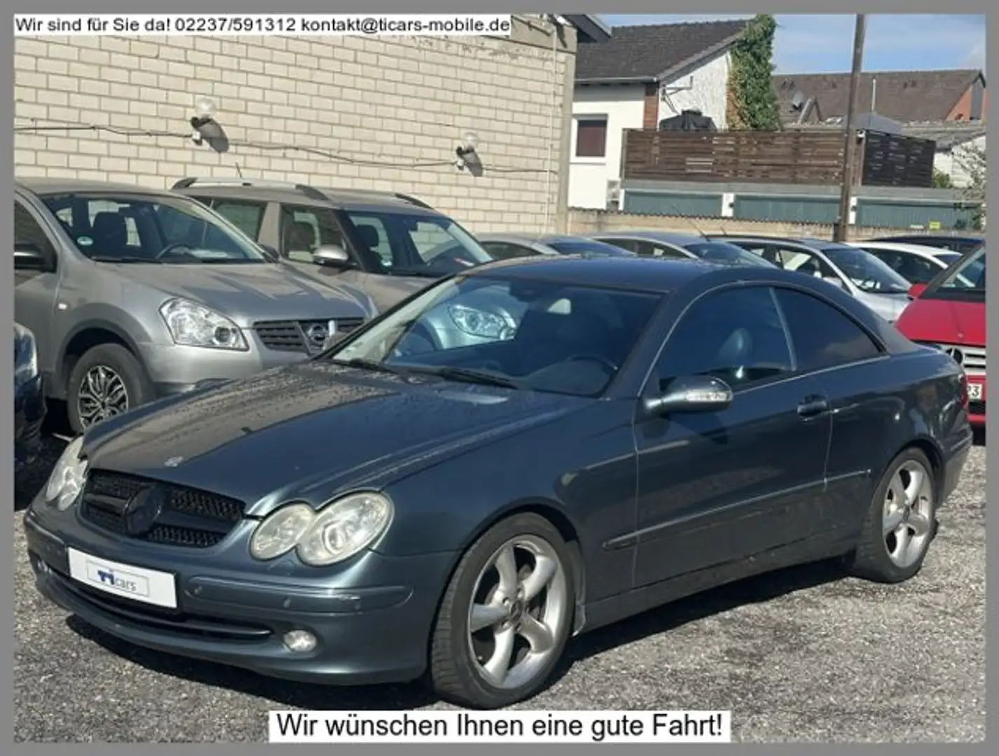Mercedes-Benz CLK 500 AVANTGARDE *Navi,Xenon,MS,SHZ,Klima* Blau - 1