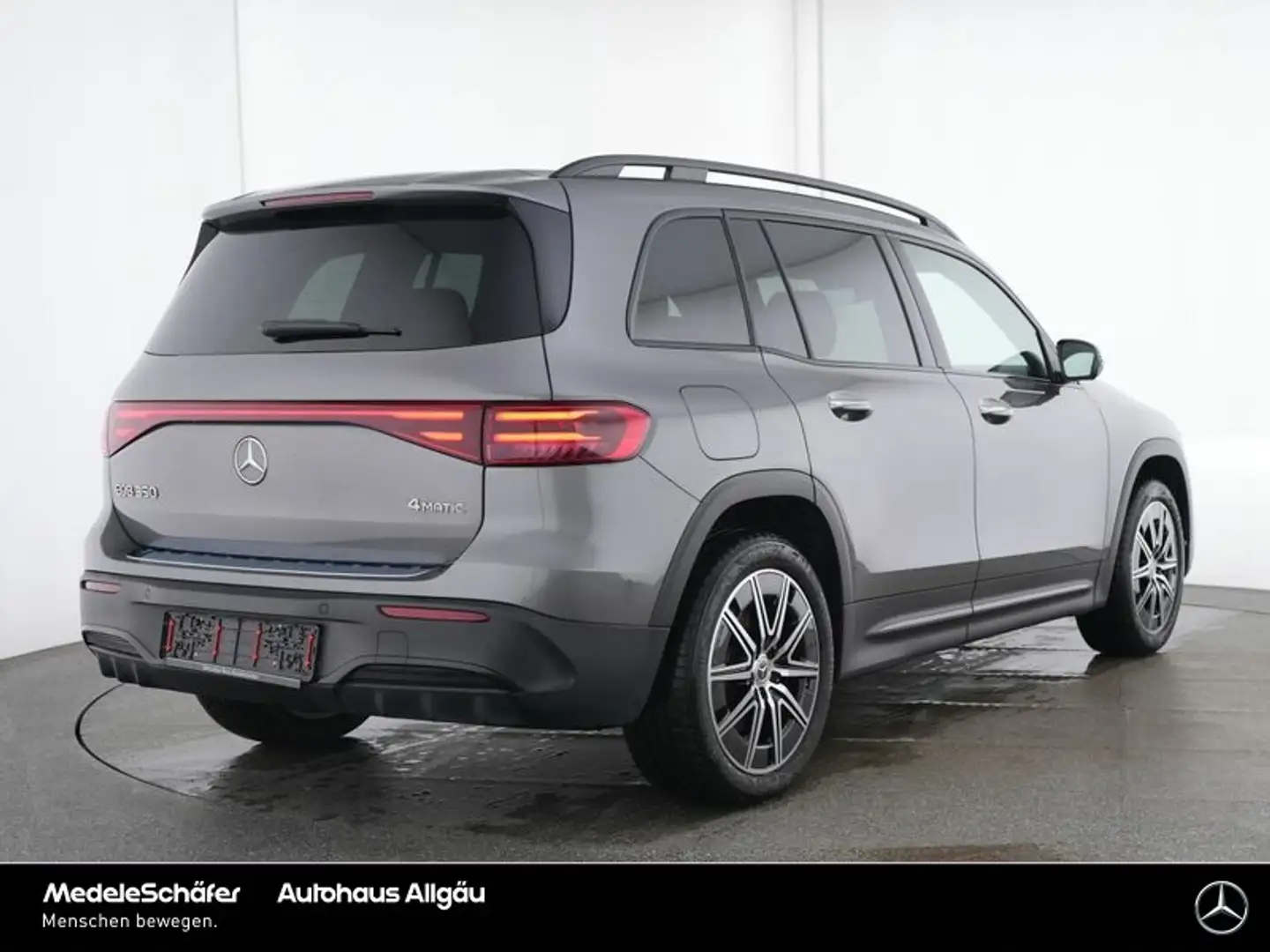 Mercedes-Benz EQB 350 EQB 350 4M AMG Night 19" AHK Distronic Pano NP74 Grau - 2