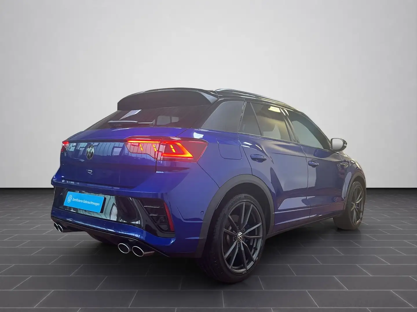 Volkswagen T-Roc T-ROC R 2.0 TSI DSG 4M IQ-Light,BlackStyle,AHK Blau - 2