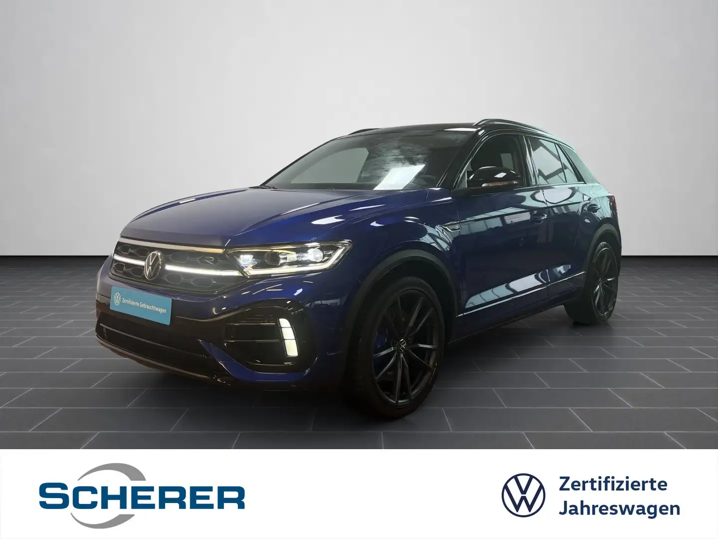 Volkswagen T-Roc T-ROC R 2.0 TSI DSG 4M IQ-Light,BlackStyle,AHK Blau - 1