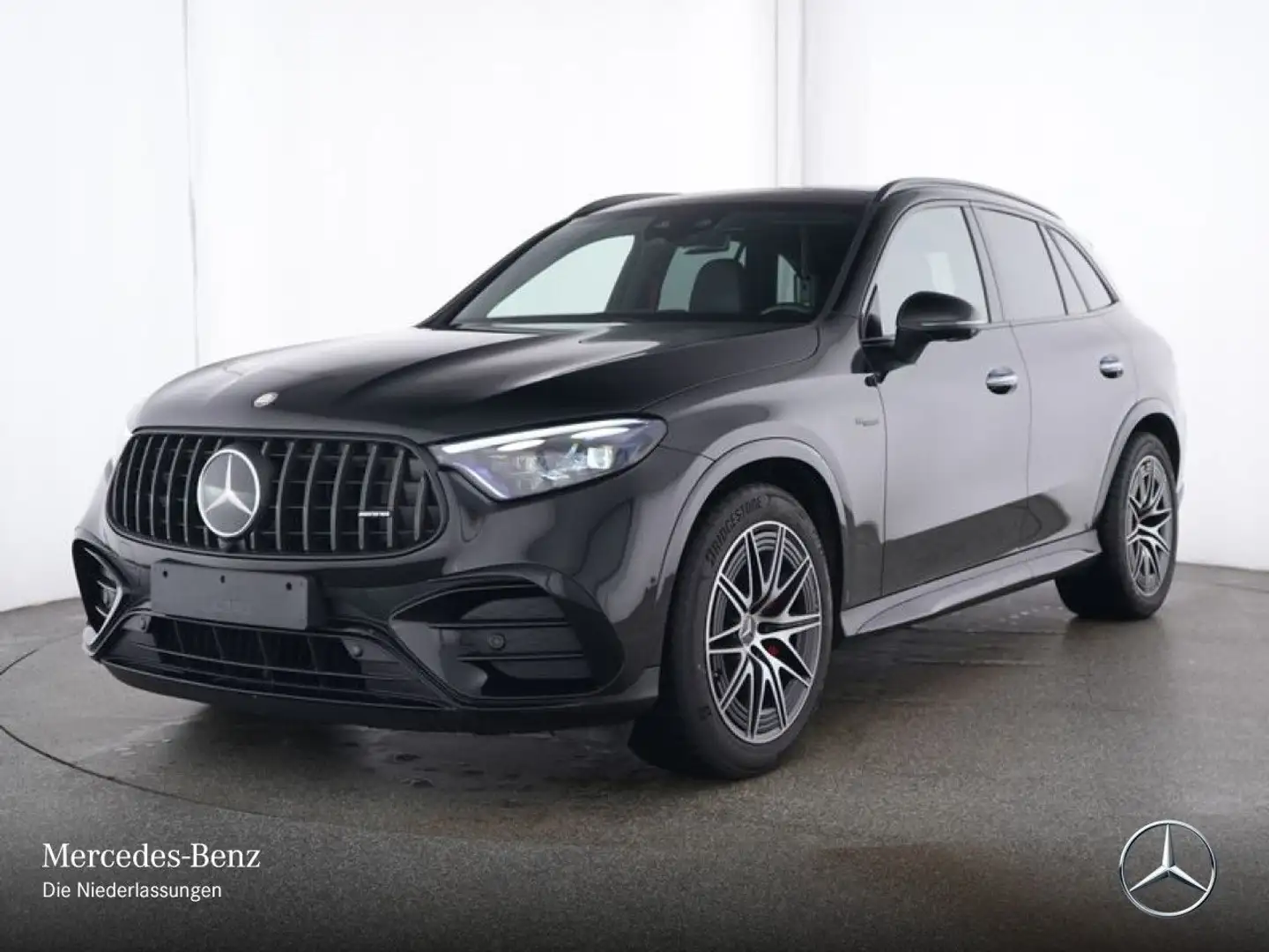 Mercedes-Benz GLC 43 AMG GLC 43 4M NIGHT+PANO+AHK+BURMESTER+KEYLESS+9G Schwarz - 2