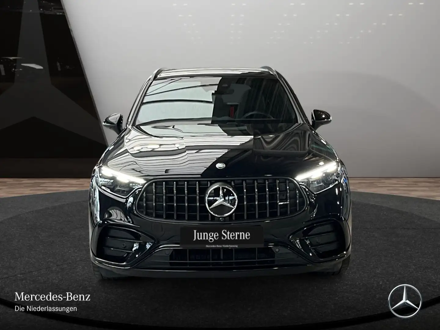 Mercedes-Benz GLC 43 AMG GLC 43 4M NIGHT+PANO+AHK+BURMESTER+KEYLESS+9G Schwarz - 2