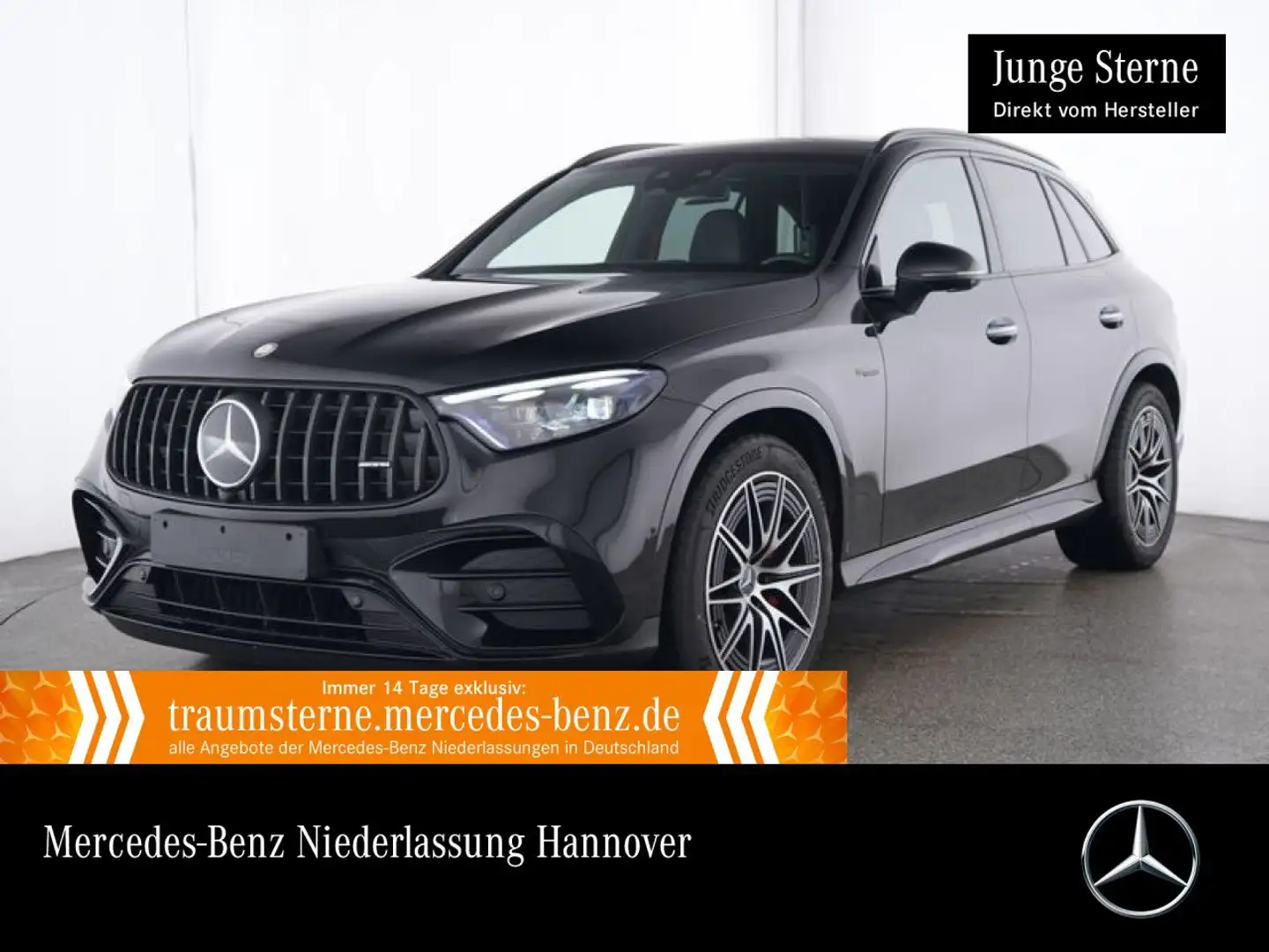 Mercedes-Benz GLC 43 AMG GLC 43 4M NIGHT+PANO+AHK+BURMESTER+KEYLESS+9G Schwarz - 1