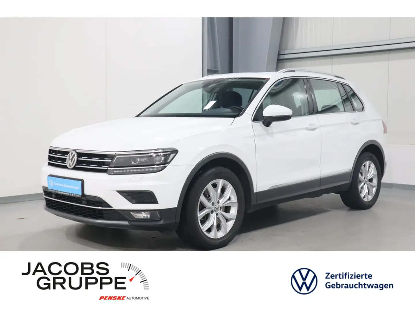 Volkswagen Tiguan 2.0 TSI Highline 4Motion *Pano*Navi*ACC*LED Weiß - 1