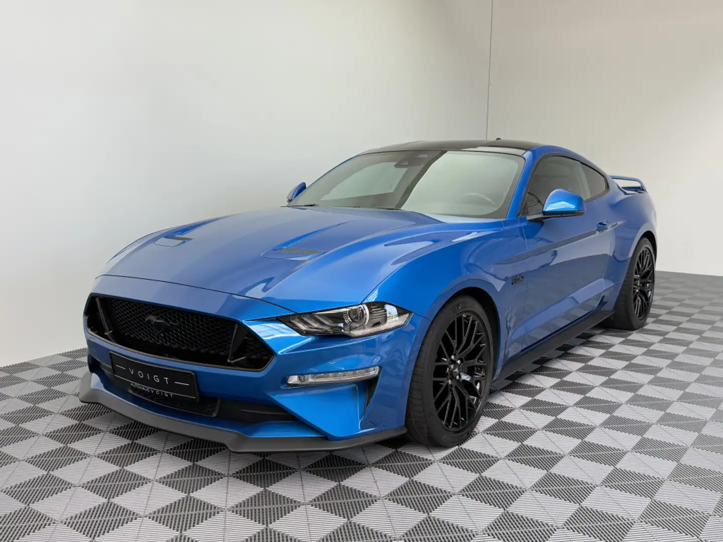 Ford Mustang GT|deutsch|1.Hand|MagneRide|Carbon|LED| Bleu - 2