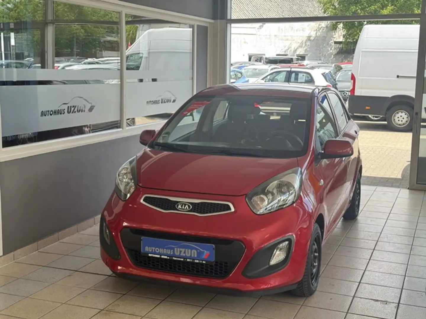 Kia Picanto Edition7 Klima Navi 5Tür Allwetterreifen Rot - 1