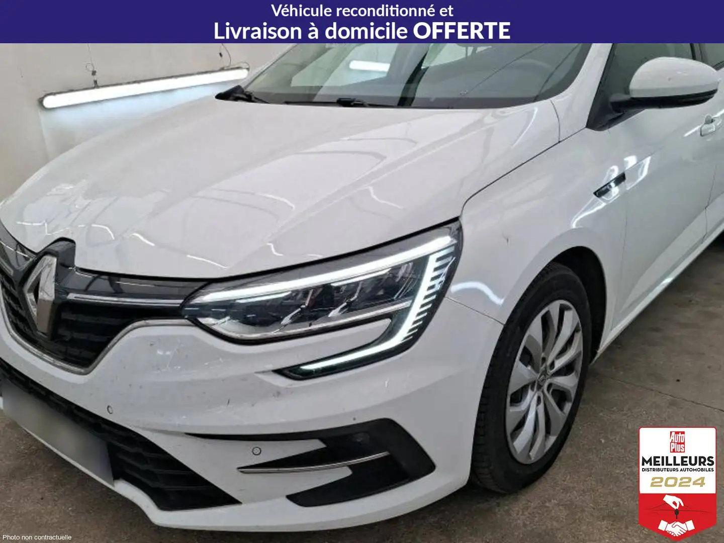 Renault Megane MEGANE IV BLUE DCI 115 ZEN 2PL +Aide au stationnement arri¨re Biały - 1