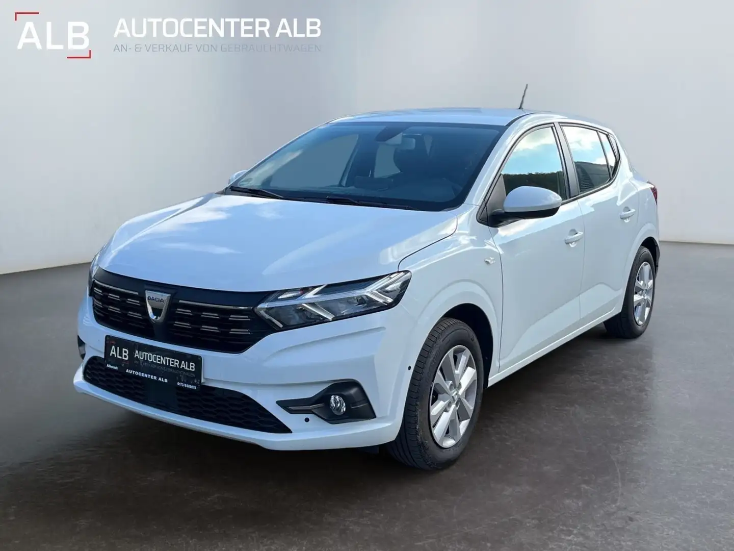 Dacia Sandero III /LPG/KLIMA/1.HAND/NAVI/KAMERA/TOT Blanc - 1