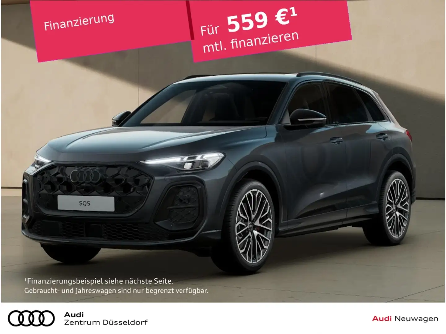 Audi SQ5 3.0TFSI Luftfahrwerk AHK Pano Der neue SQ5! Szary - 1