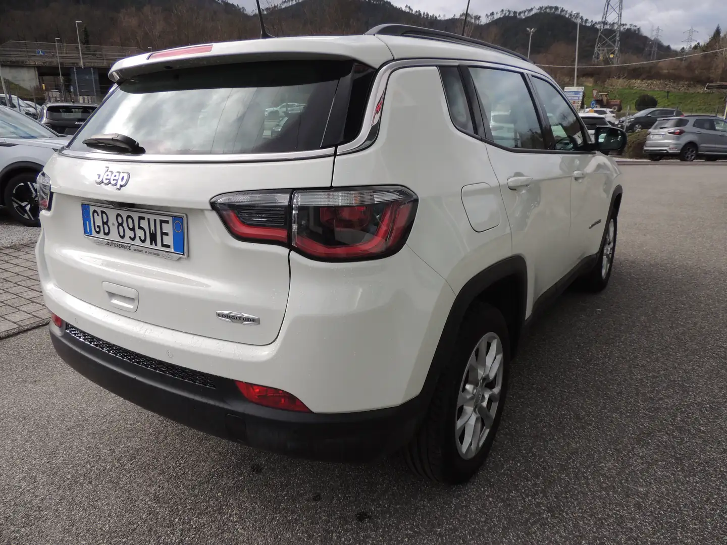 Jeep Compass 1.6 mjt Longitude 2wd 120cv Blanc - 2