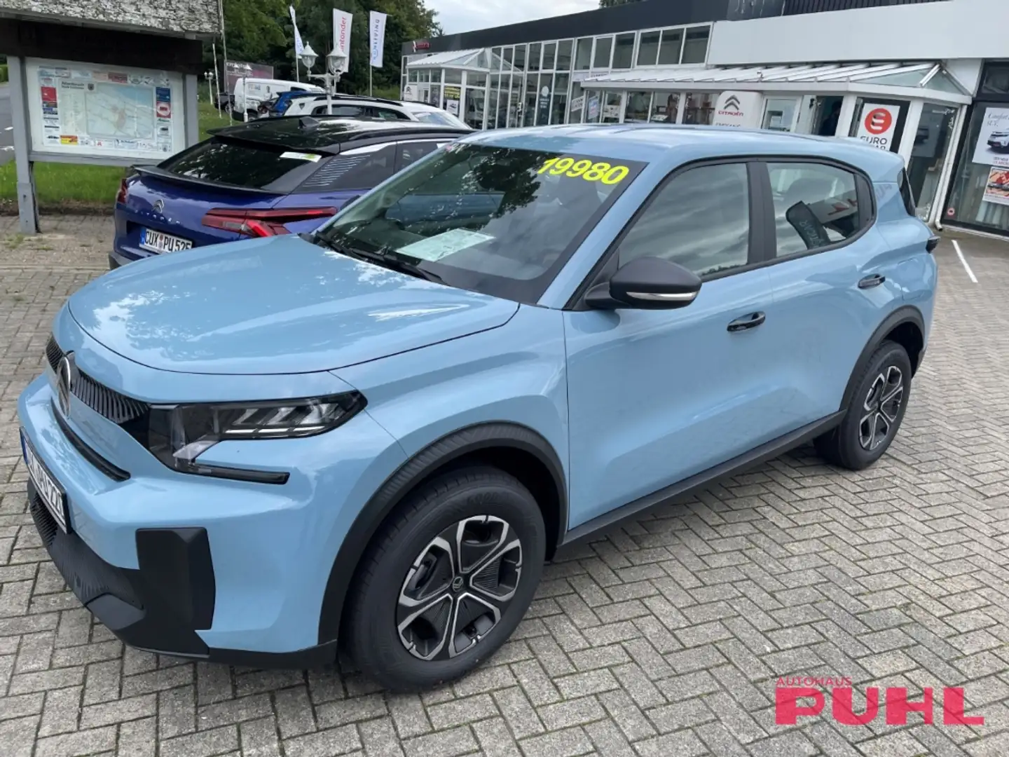 Citroen C3 Aircross Turbo 100 YOU,SOS, Spurhaltea.Verkehrsz. Notbremsa Blau - 1