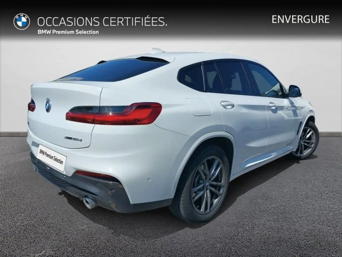 BMW X4 xDrive20d 190ch M Sport Euro6d-T 8cv Blanc - 2