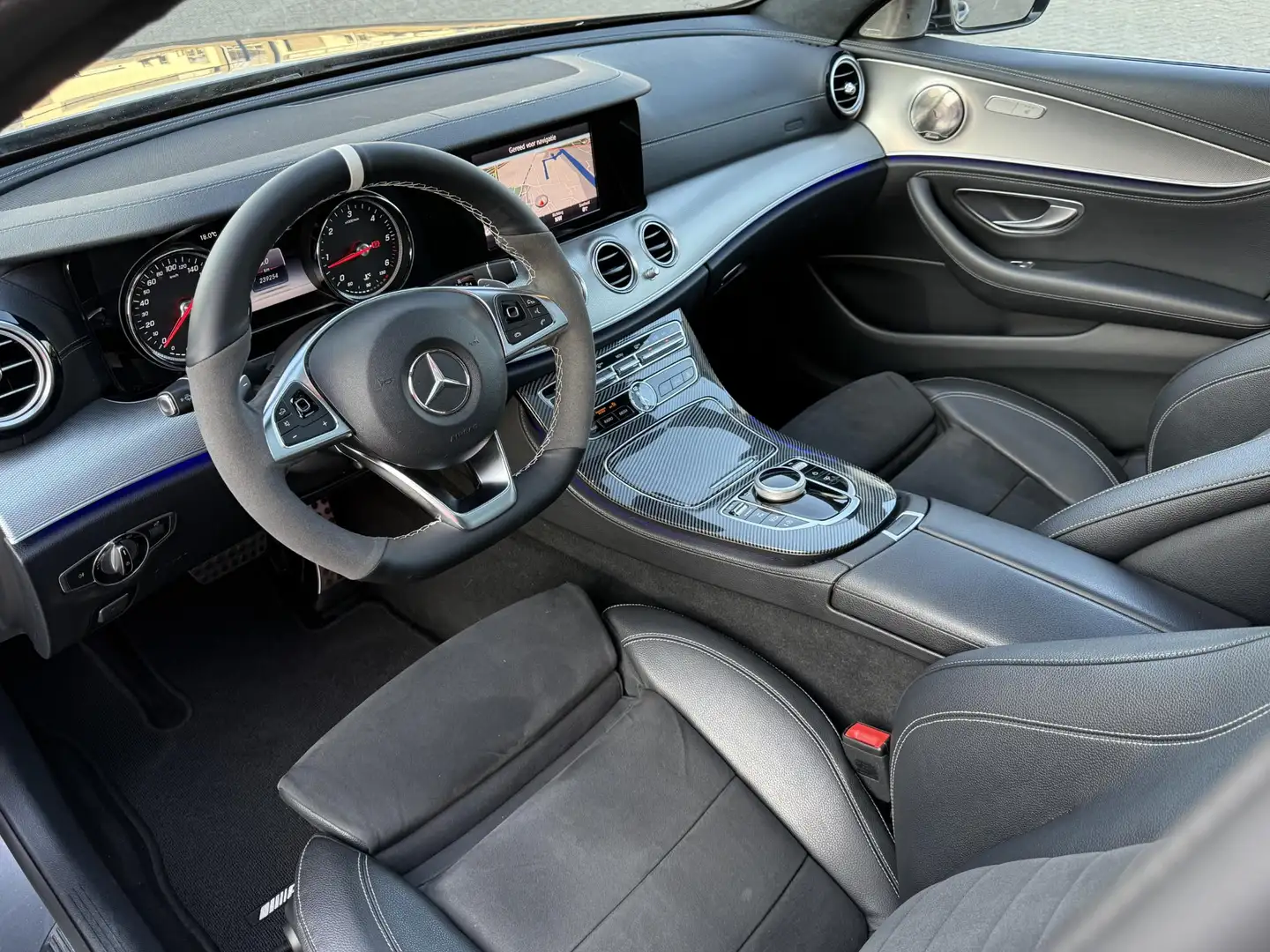 Mercedes-Benz E 220 220d AMG Pano | Alcantara Hemel | Multibeam LED | Gris - 2