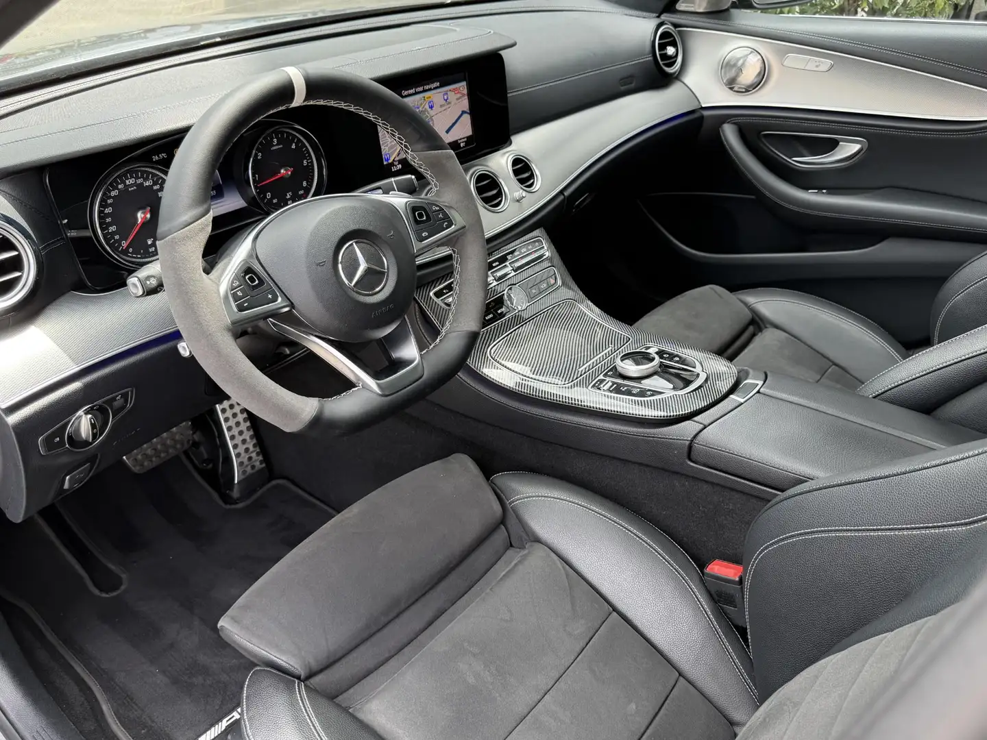 Mercedes-Benz E 220 220d AMG Pano | Alcantara Hemel | Multibeam LED | Gris - 2