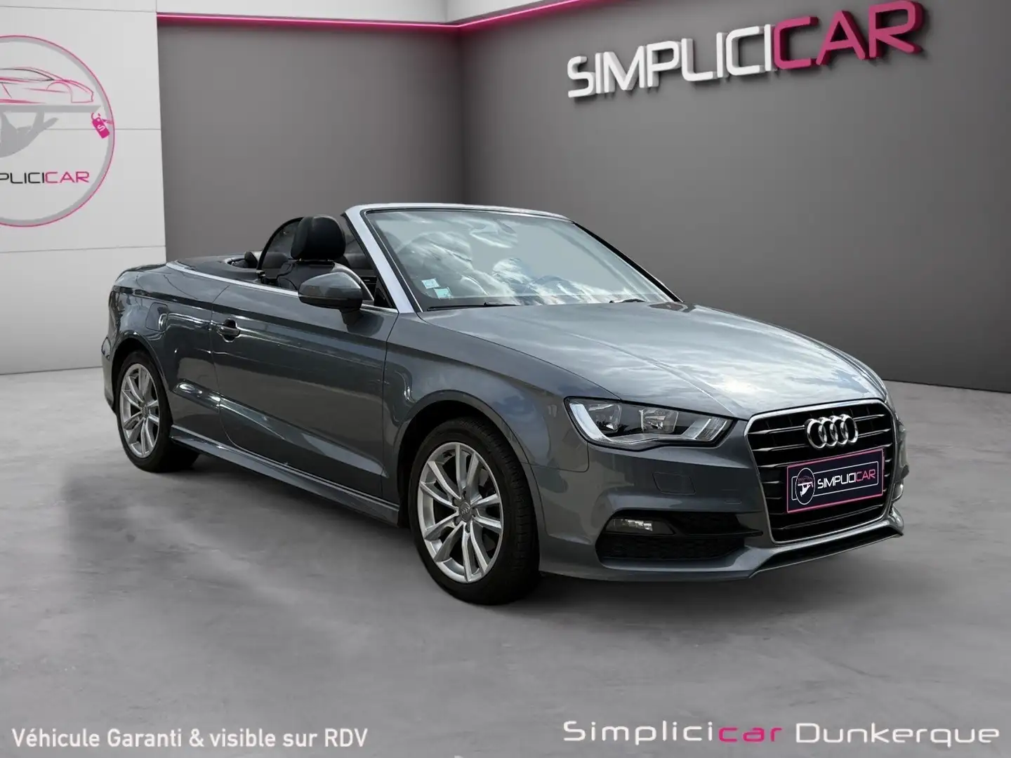 Audi Cabriolet A3 Cabriolet 1.4 TFSI COD ultra 150 Ambition Luxe Grau - 1