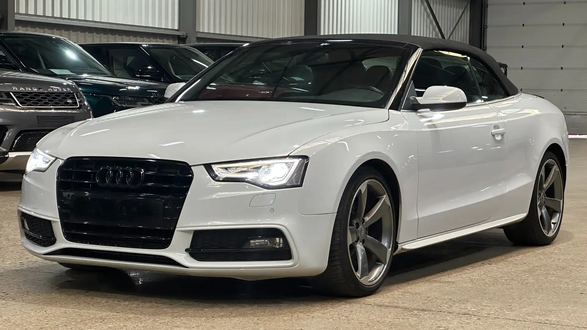 Audi A5 Cabriolet 2.0 TDi S line DPF Multitronic Wit - 1