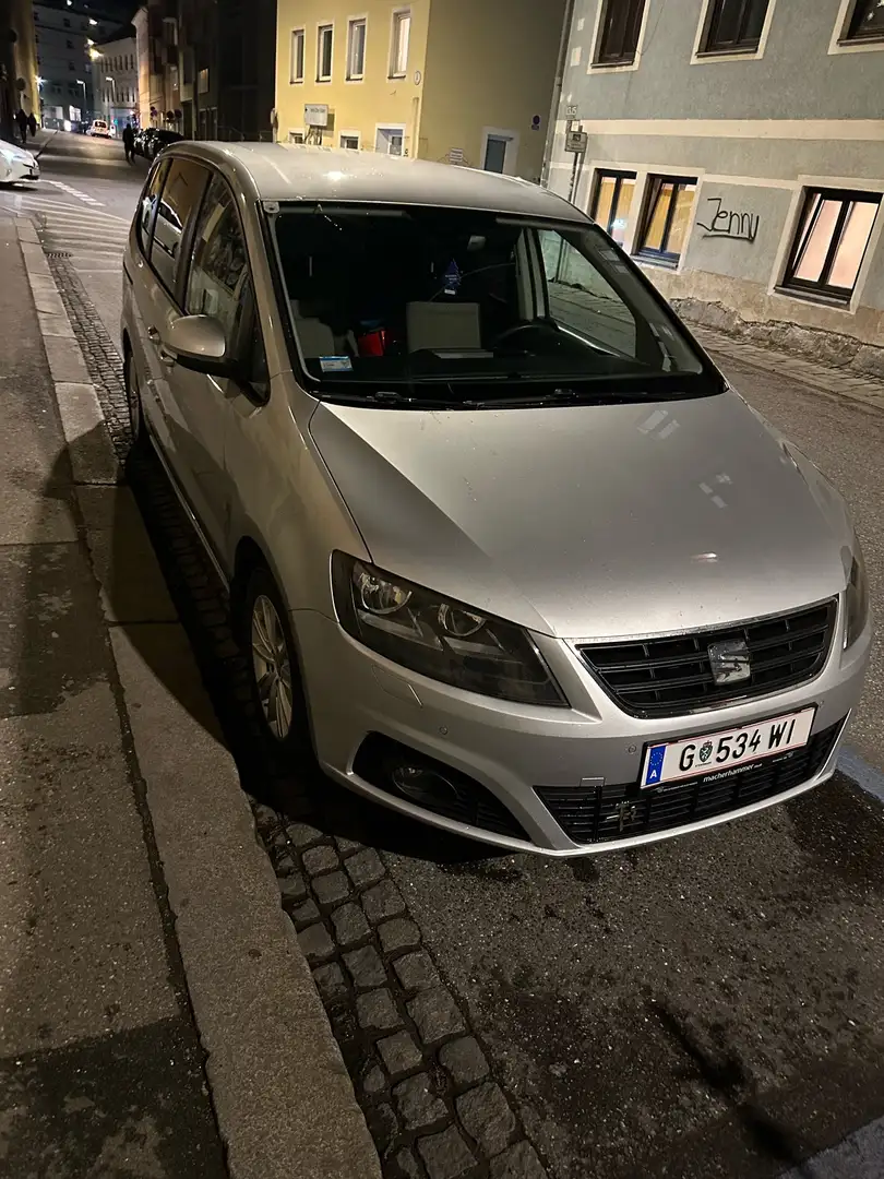 SEAT Alhambra Style 2,0 TDI Silber - 1