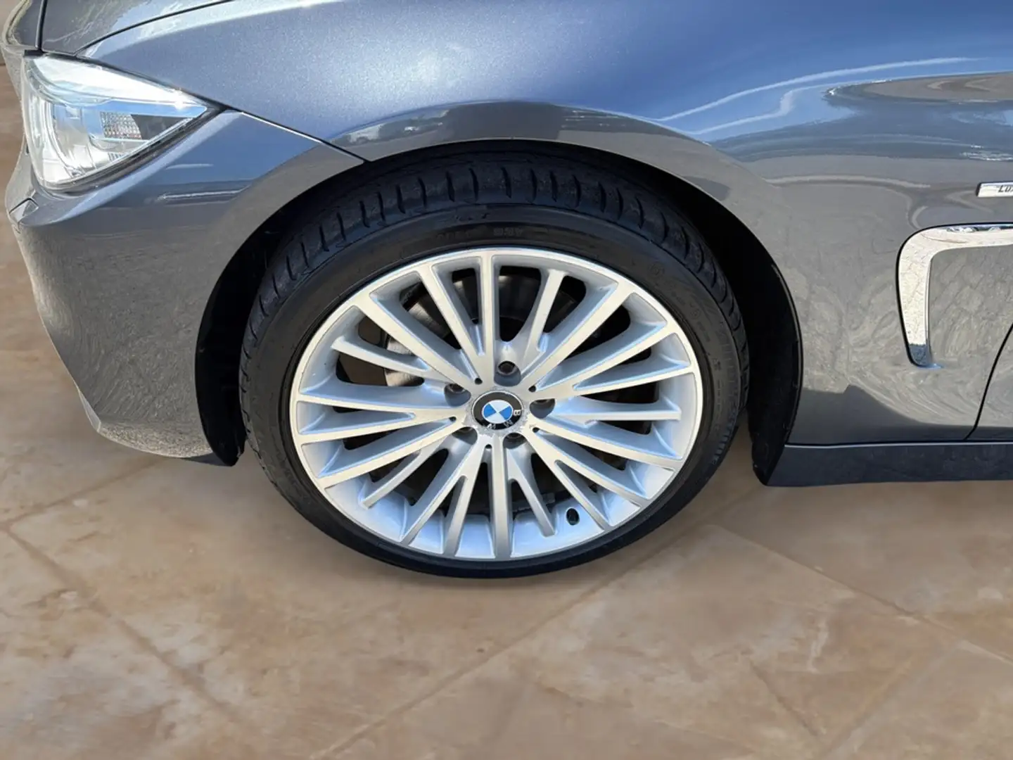 BMW 420 d Coupe + 1.HAND + GARANTIE Grigio - 2
