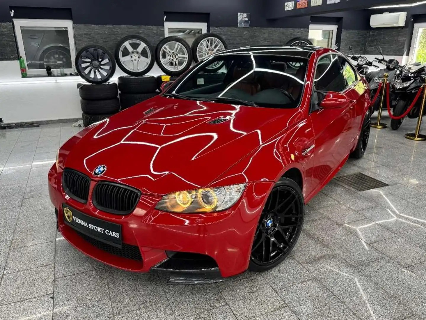 BMW M3 E92 Coupé DKG*Facelift*Rot/Rot*Blickfang* Red - 2