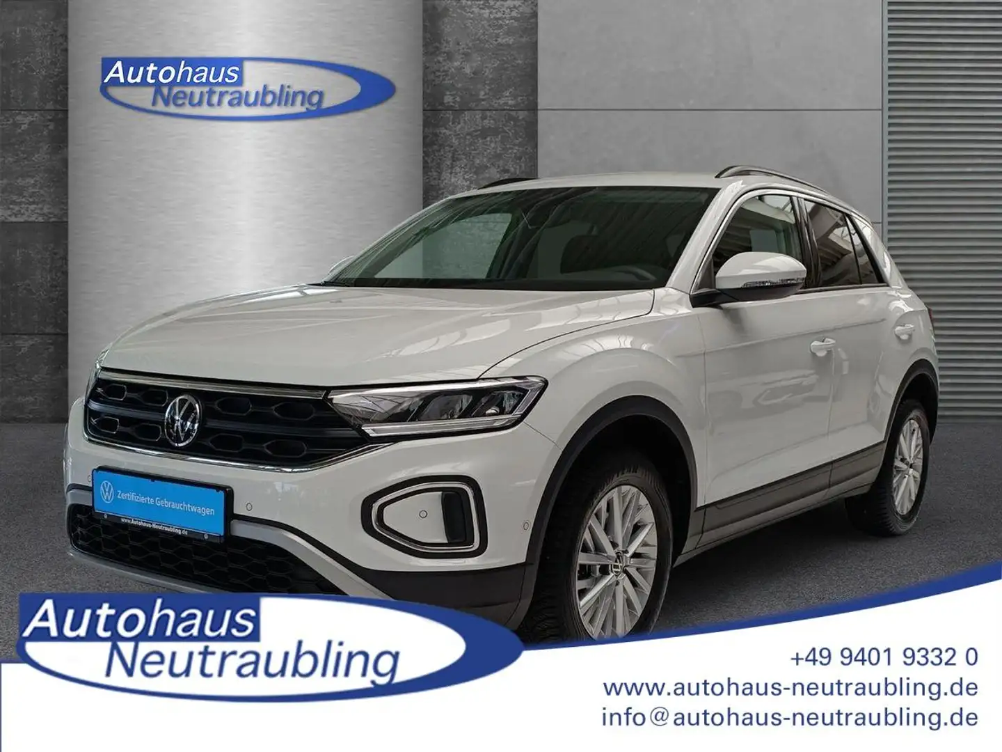 Volkswagen T-Roc 1.0 TSI "LIFE" 116 PS +NAVI+SHZ+PDC+ Blanc - 1