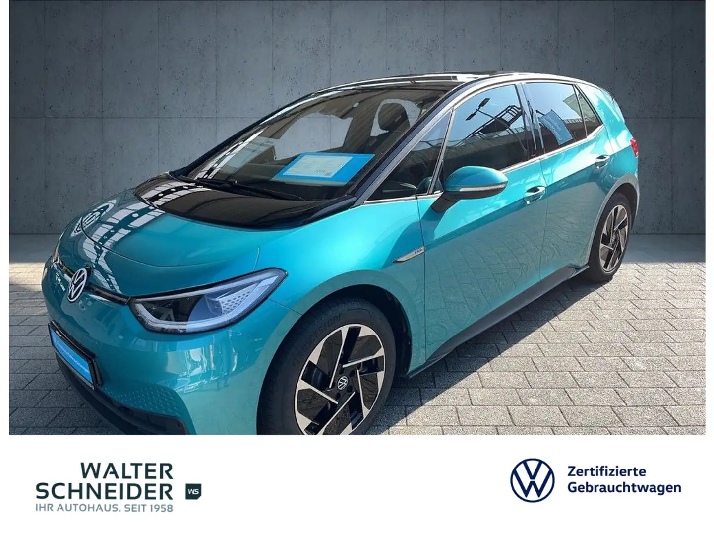 Volkswagen ID.3 Pro Performance Navi IQ.Light Pano Blauw - 1