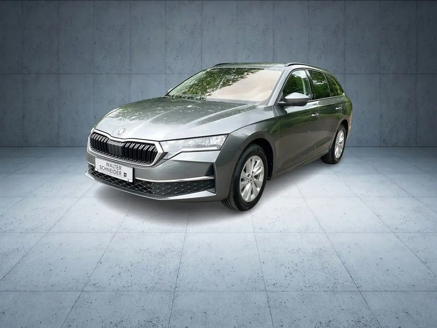 Skoda Octavia Combi 1,5 TSI DSG Selection Navi LED SHZ Grau - 2