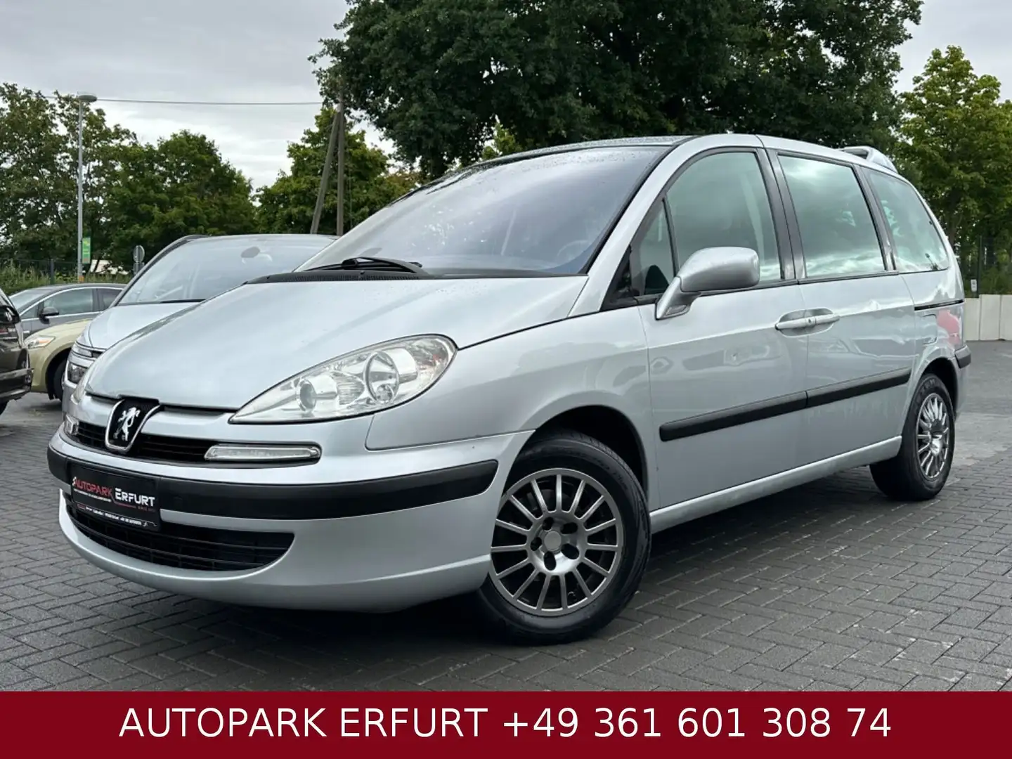 Peugeot 807 Tendance AUTOMATIK*7Sitzer*TÜV+SERV+GARANTIE Silver - 1