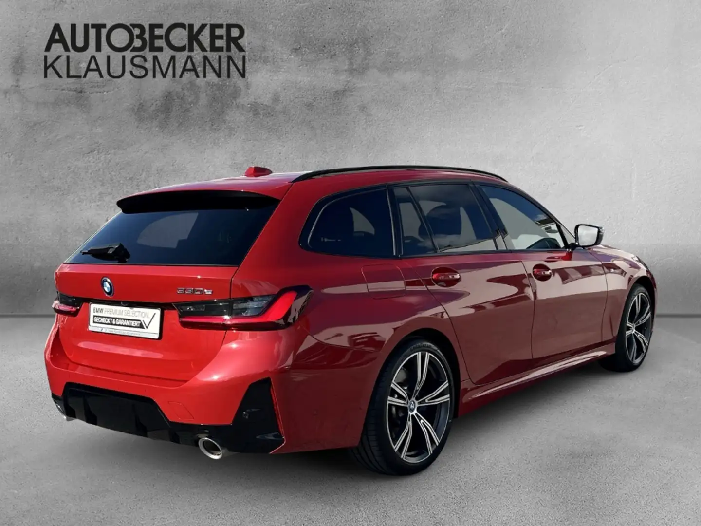 BMW 330 e Touring AUTOMATIK M SPORT 19''LC PROF AHK PARKEN Rot - 2