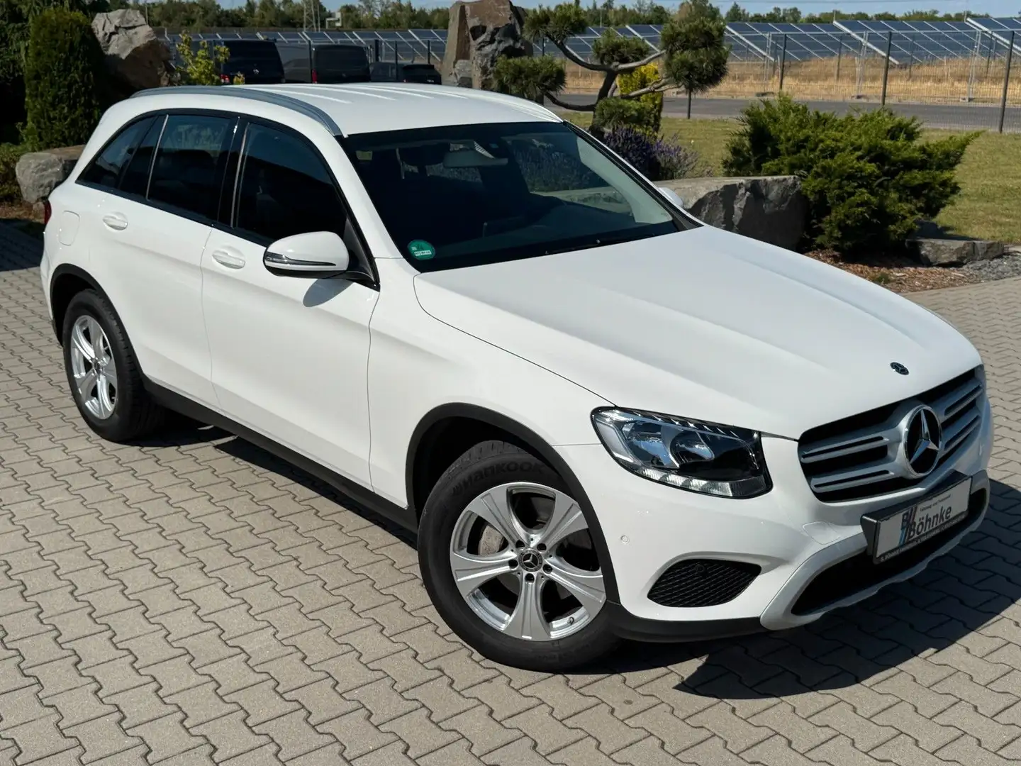 Mercedes-Benz GLC 220 d 4MATIC 2. HAND NAVI PDC ALU AHK Blanc - 1