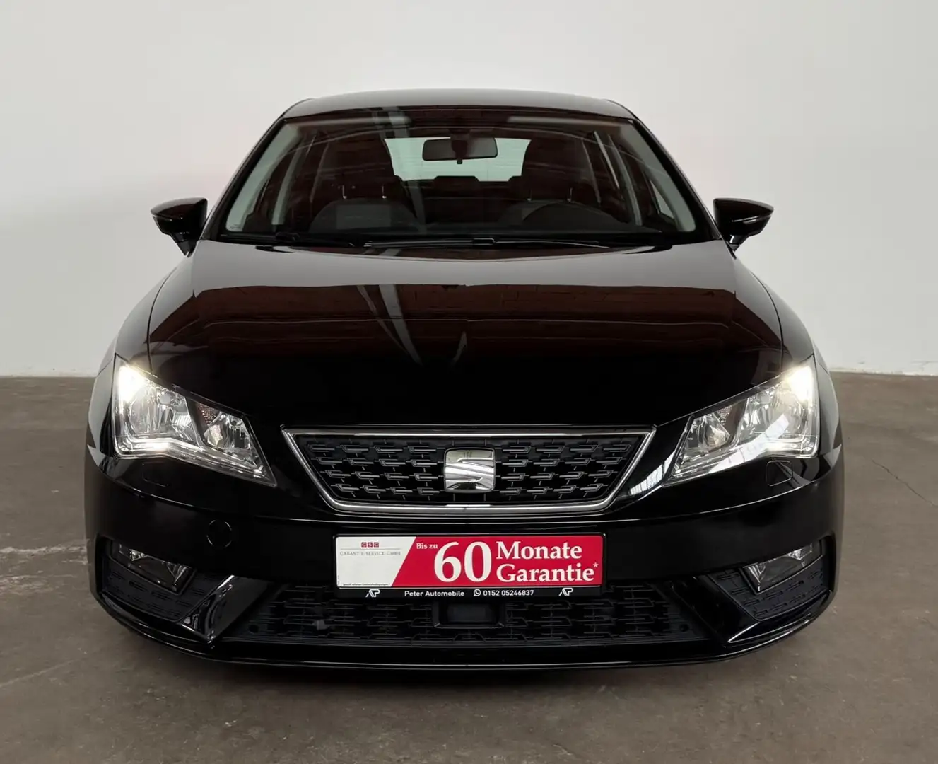 SEAT Leon LEON 1.5 ACT FACELIFT DIGI-TACHO CARPLAY NAVI 8X Schwarz - 2