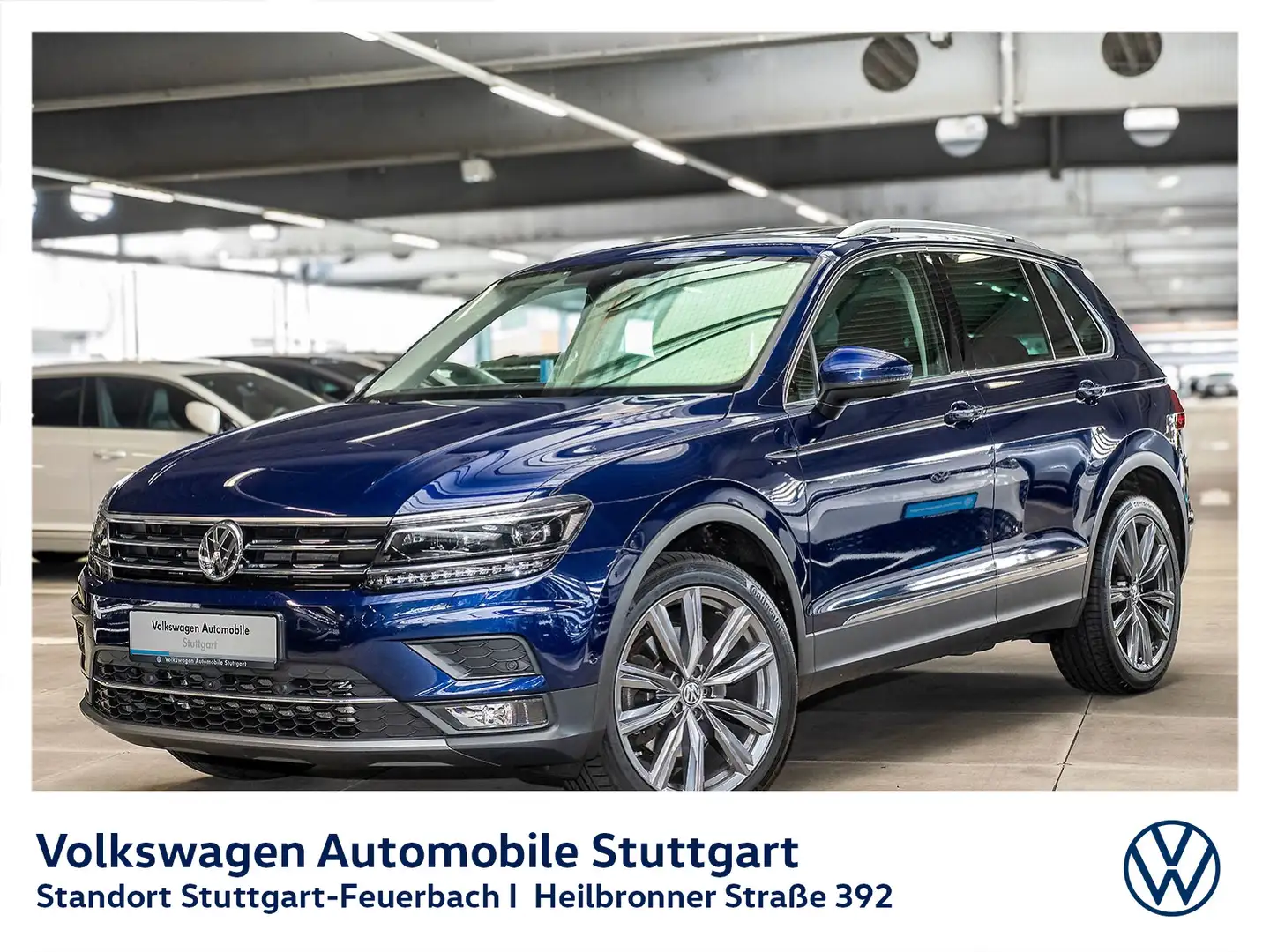 Volkswagen Tiguan 2.0 TDI Highline 4Motion DSG 176 kW Blau - 1