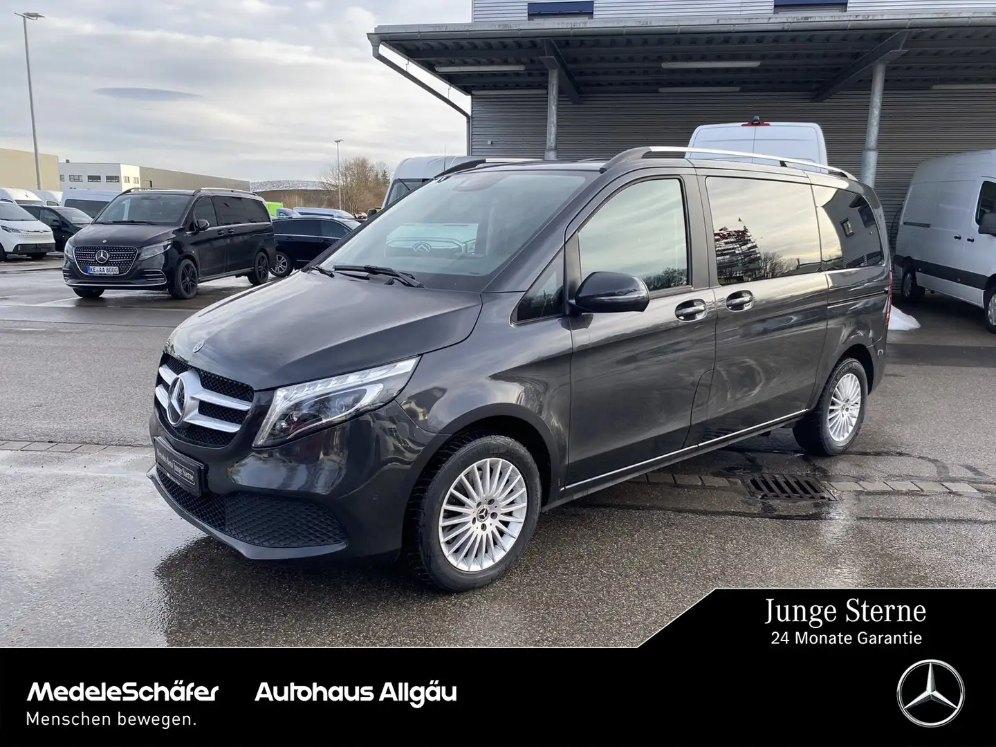 Mercedes-Benz V 300 V 300 d 4M EDITION K LED AHK NAV EL.TÜREN 7 SITZ Grau - 1