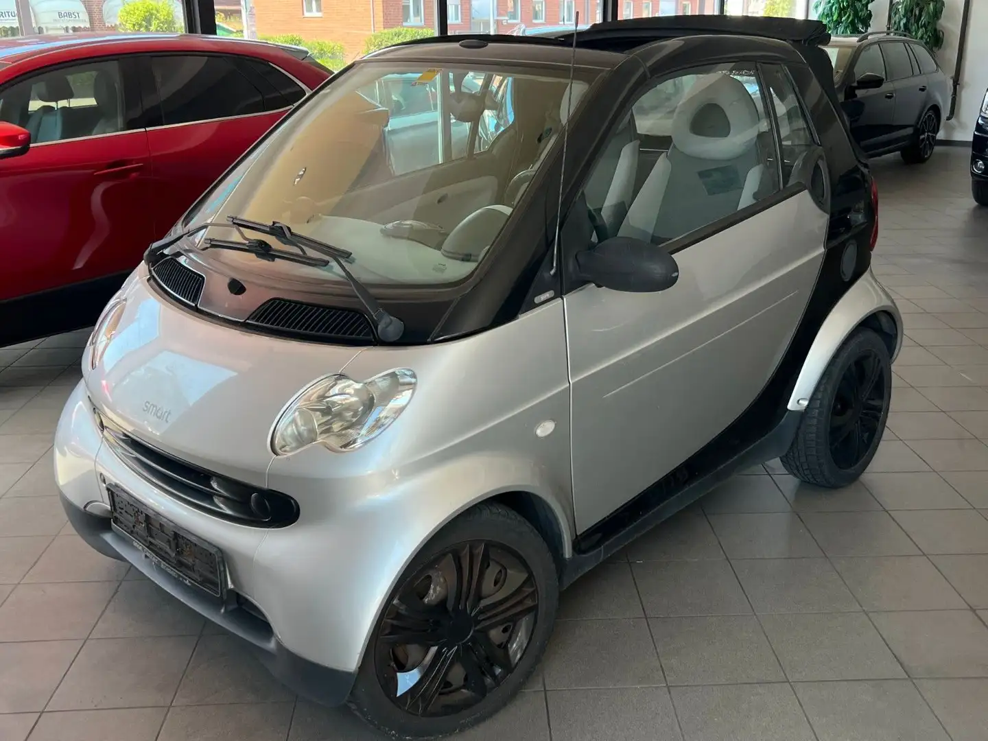 smart forTwo Cabrio Pure Automatik~ElekFenster~Zentral Argent - 1