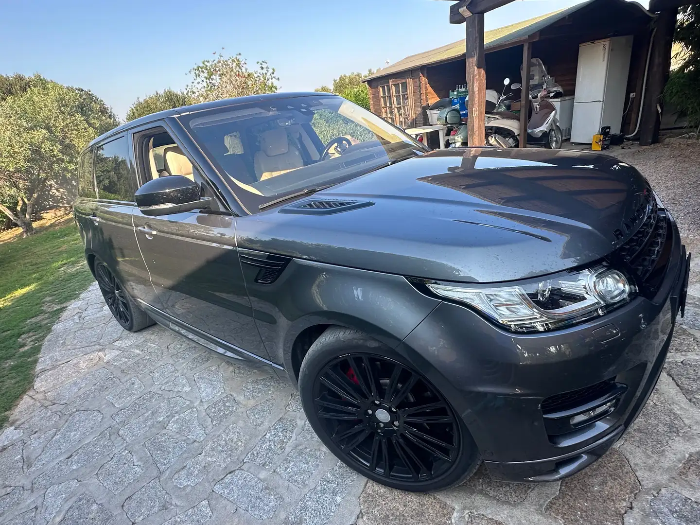 Land Rover Range Rover Sport Range Rover Sport 5.0 V8 s/c Autobiography auto Grigio - 1
