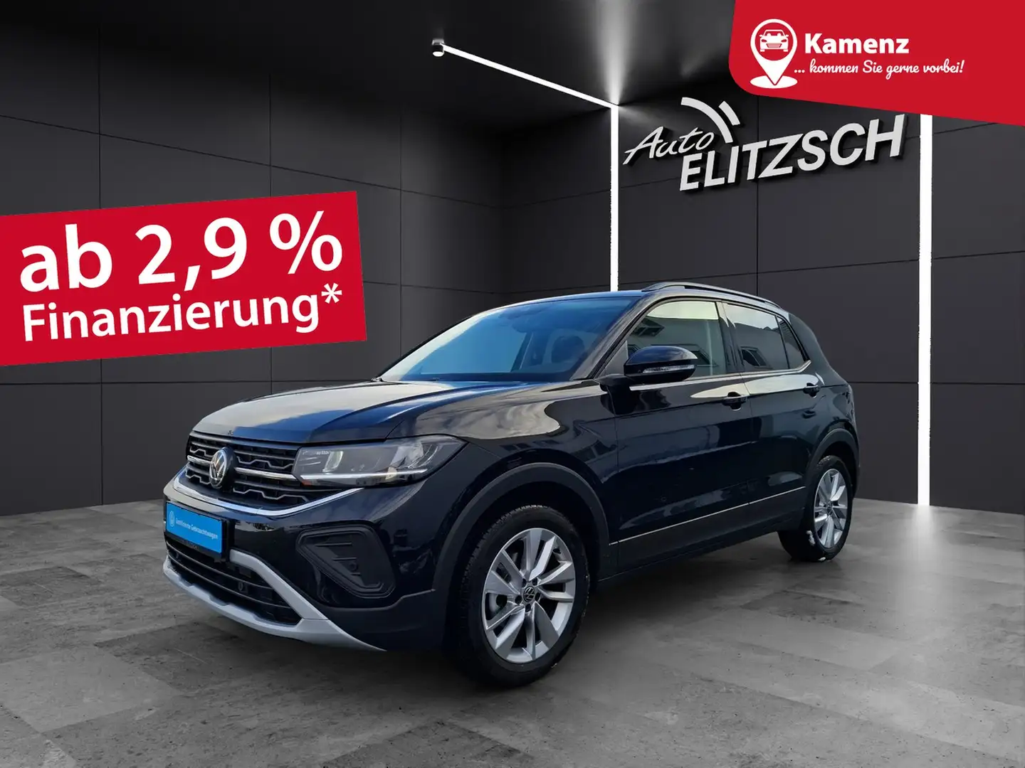 Volkswagen T-Cross TSI Life DSG LED AID ACC PDC SH 17" Schwarz - 1