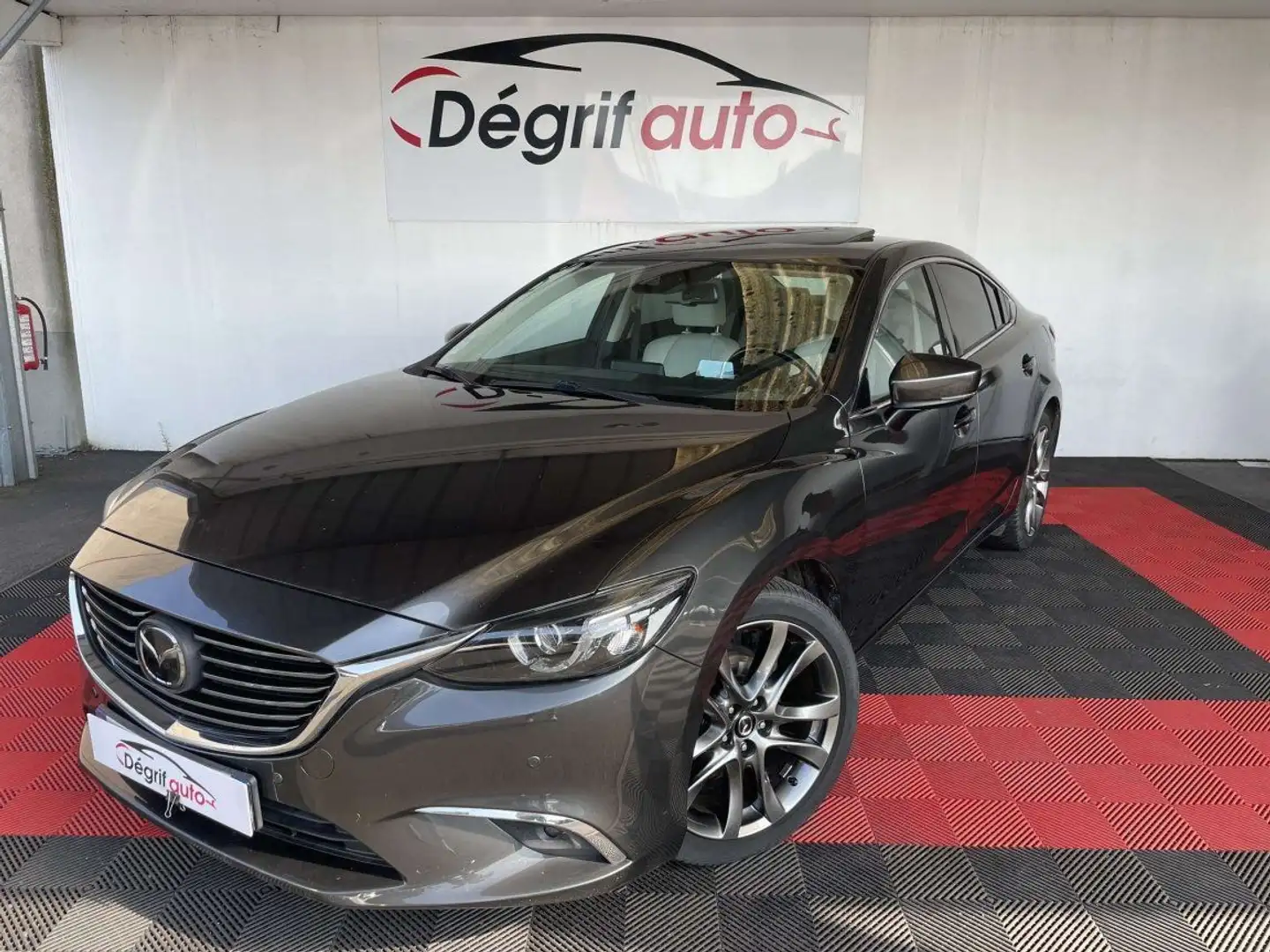 Mazda 6 MAZDA6 2017 Mazda6 2.2L SKYACTIV-D 175 ch BVA6 Selection Gris - 1