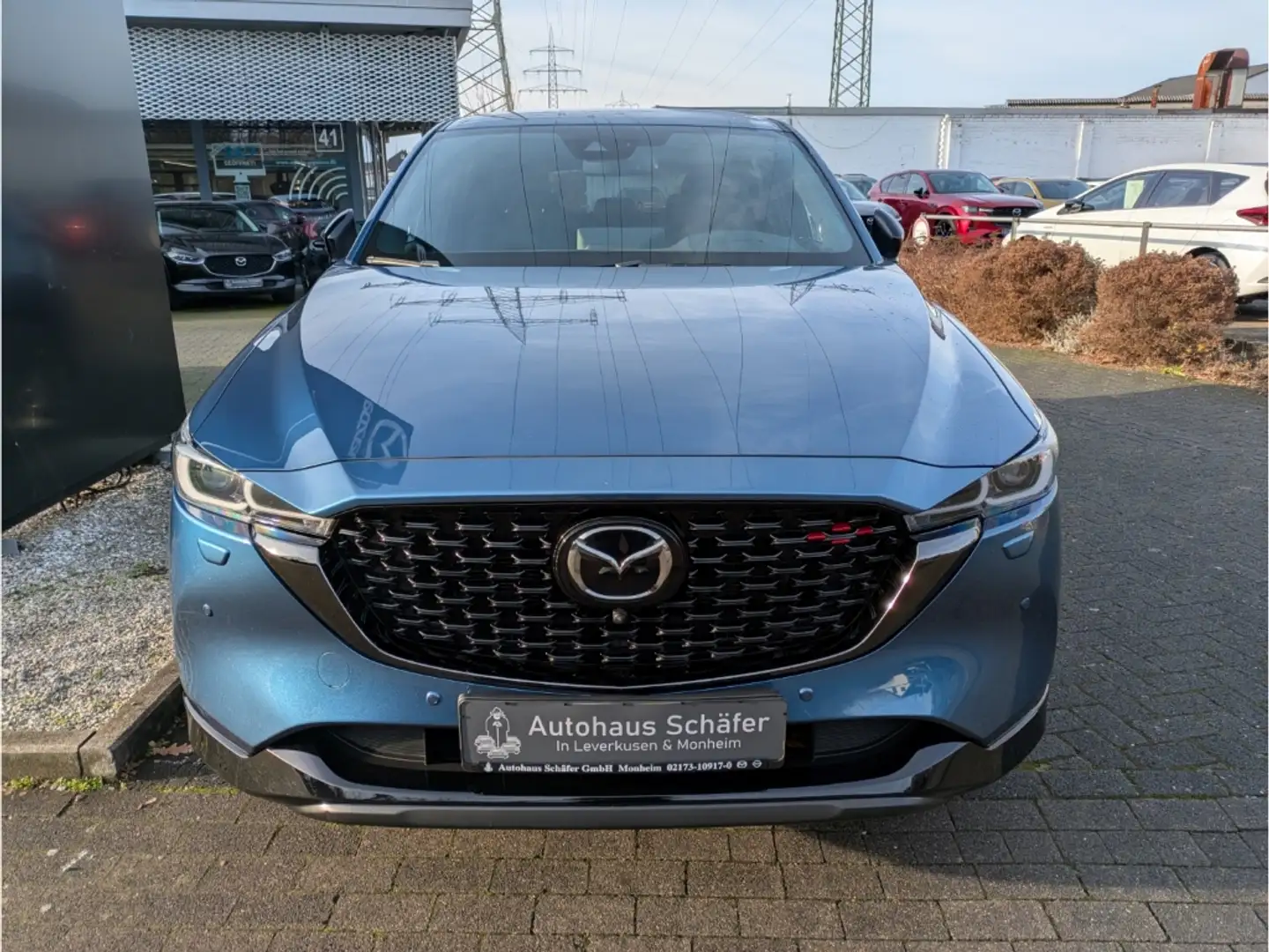 Mazda CX-5 Homura HUD Navi Leder Bose 360 Kamera LED ACC El. Blau - 2