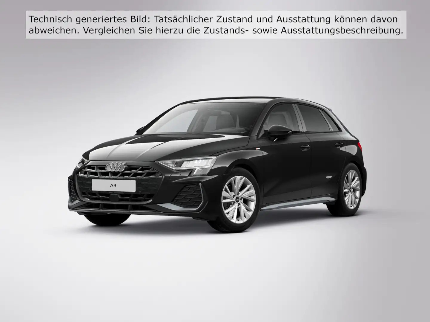Audi A3 35 TDI S line LED Navi VC Zwart - 2