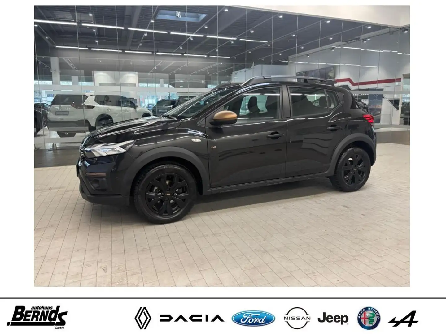 Dacia Sandero Stepway TCe 110 Extreme+ KLIMA R-KAM EFH LM SHZ ZV Schwarz - 1