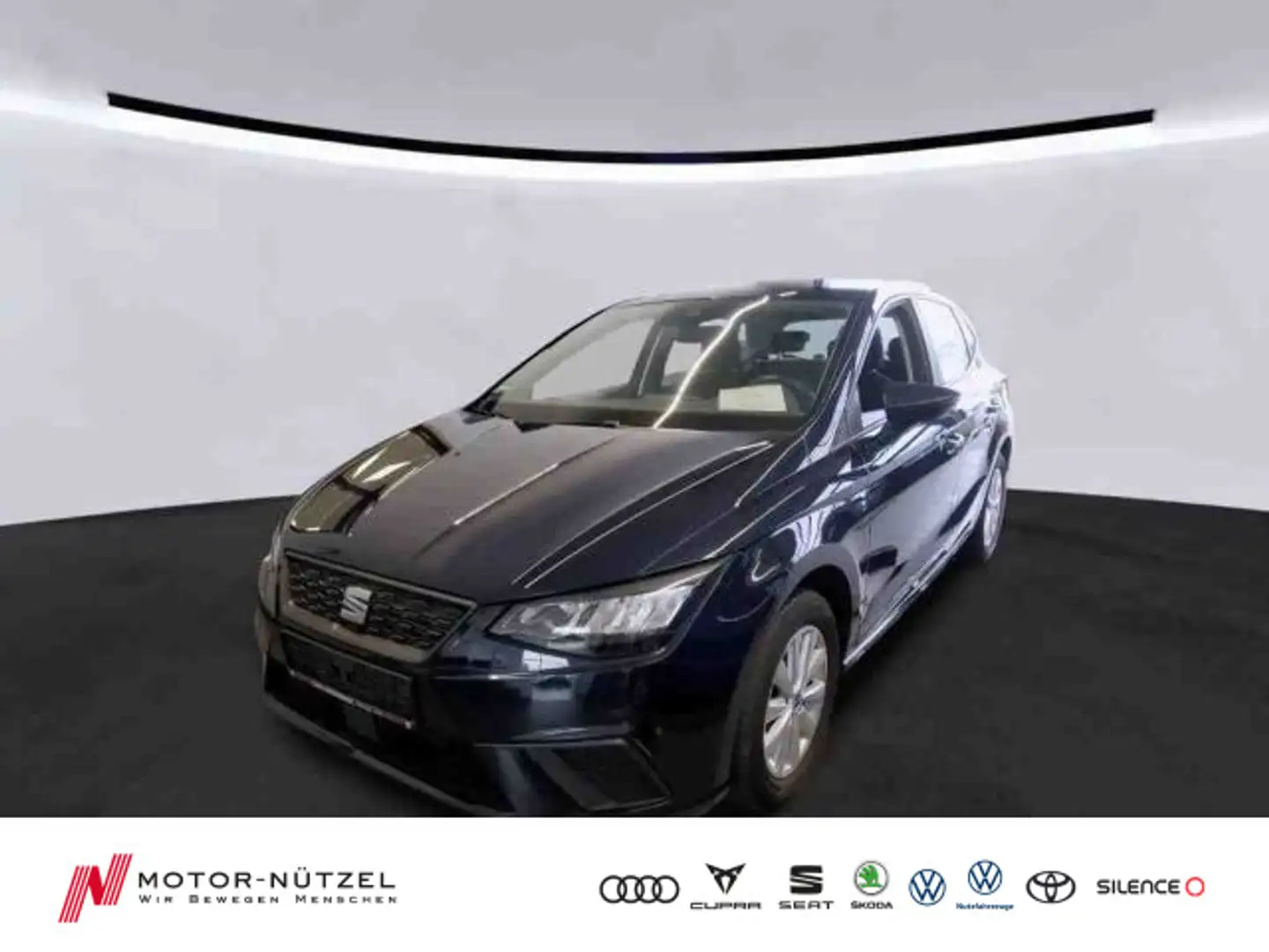 SEAT Ibiza 1.0 TSI STYLE LED+APP+DAB+ACC+SHZ+PDC+RFK Blau - 1