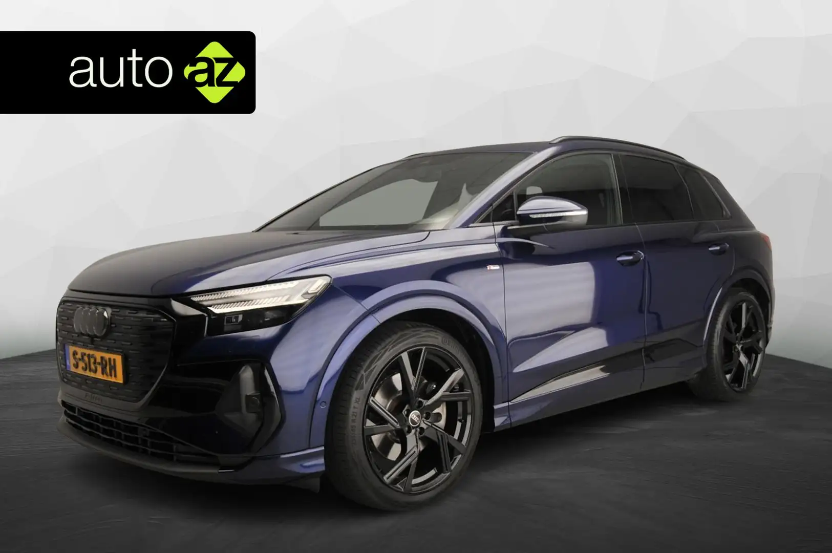 Audi Q4 e-tron 40 S edition 77 kWh S line | SoH 97% | Matrix LED Blauw - 1