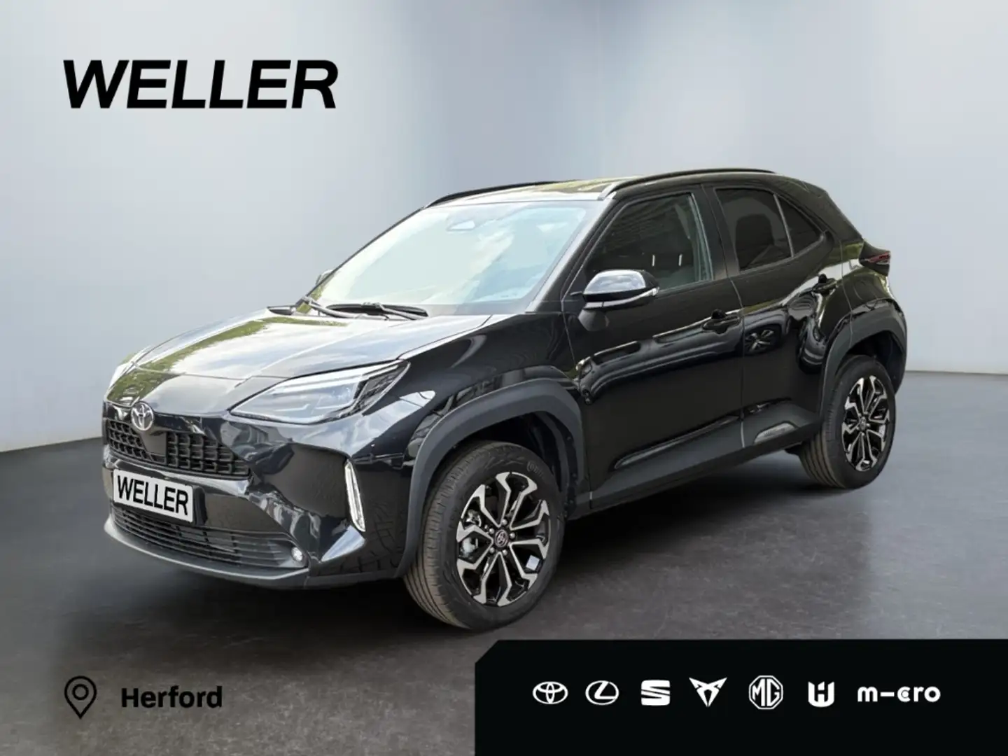 Toyota Yaris Cross Hybrid 130 1.5 Teamplayer *Navi*LED* Schwarz - 1