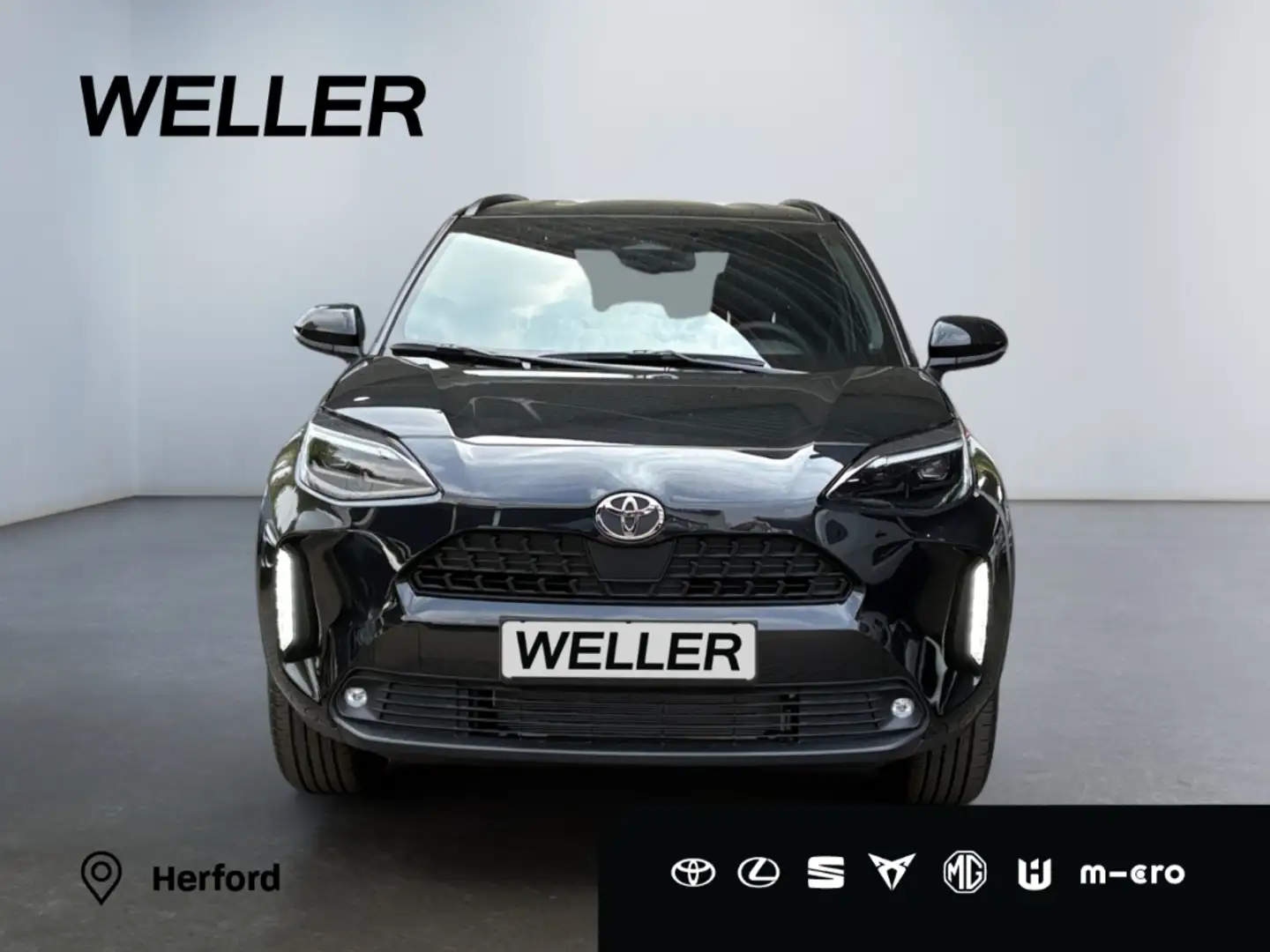Toyota Yaris Cross Hybrid 130 1.5 Teamplayer *Navi*LED* Schwarz - 2