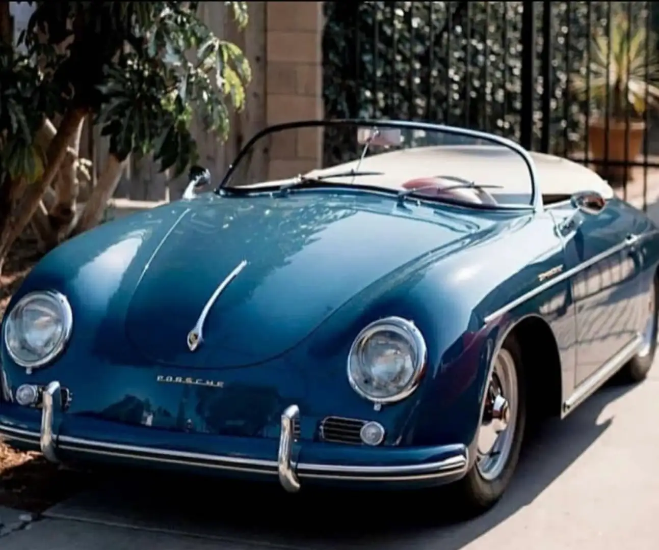 Porsche 356 Speedster Kék - 1